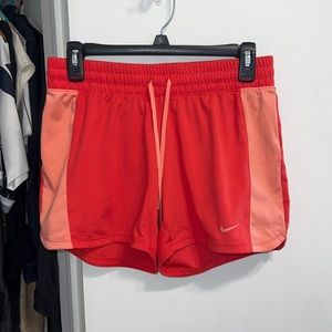 Nike Light/Bright Pink Shorts with Drawstring